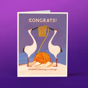 2 Storks | Congratulations Card