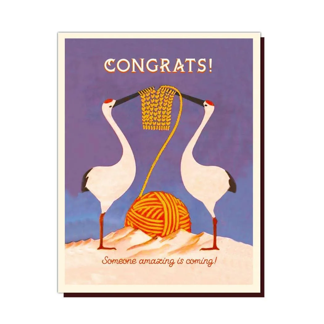 2 Storks | Congratulations Card