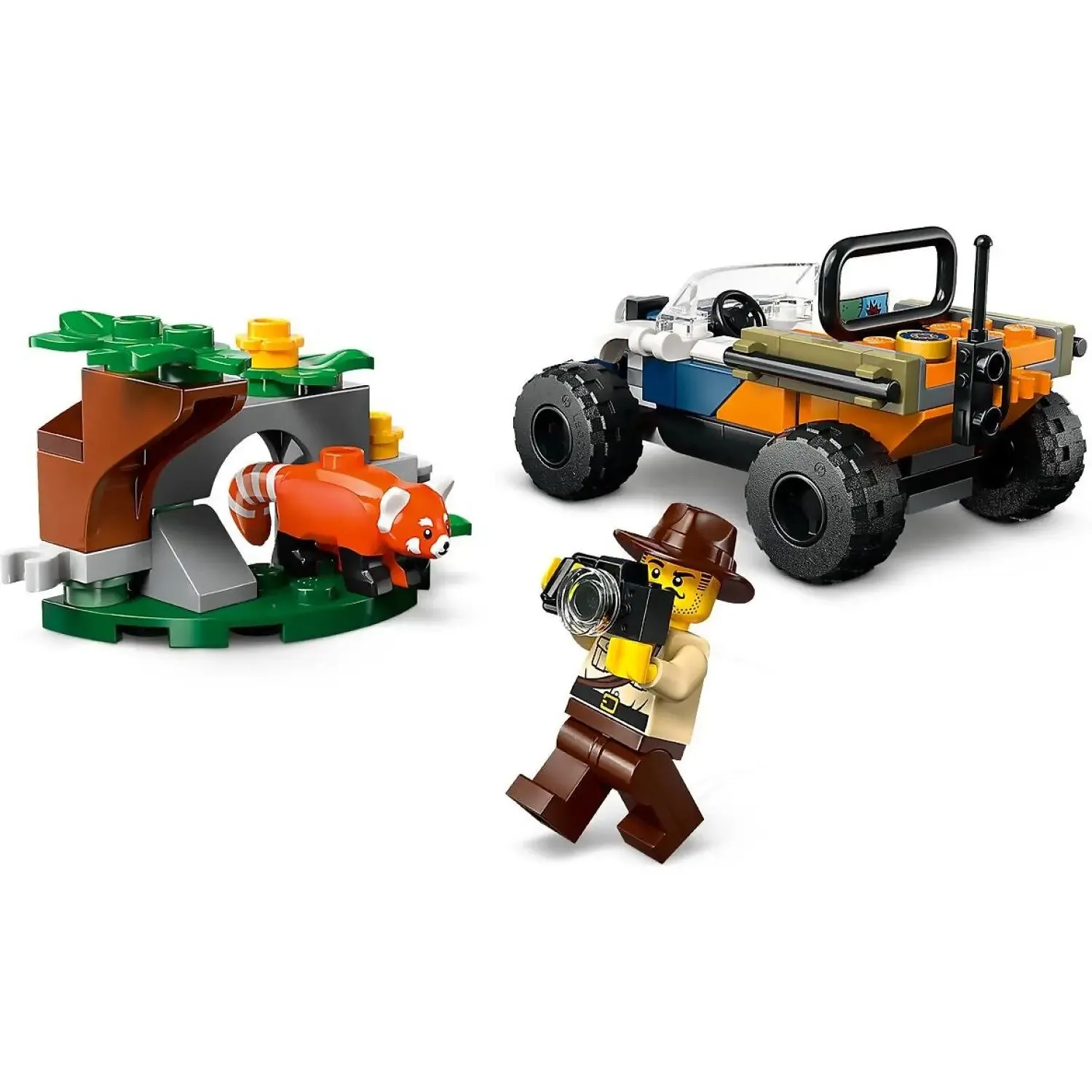 60424 LEGO CITY JUNGLE EXPLORER ATV RED PANDA MISSION