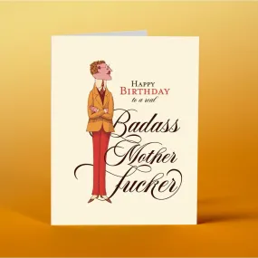 Badass Guy | Birthday Card