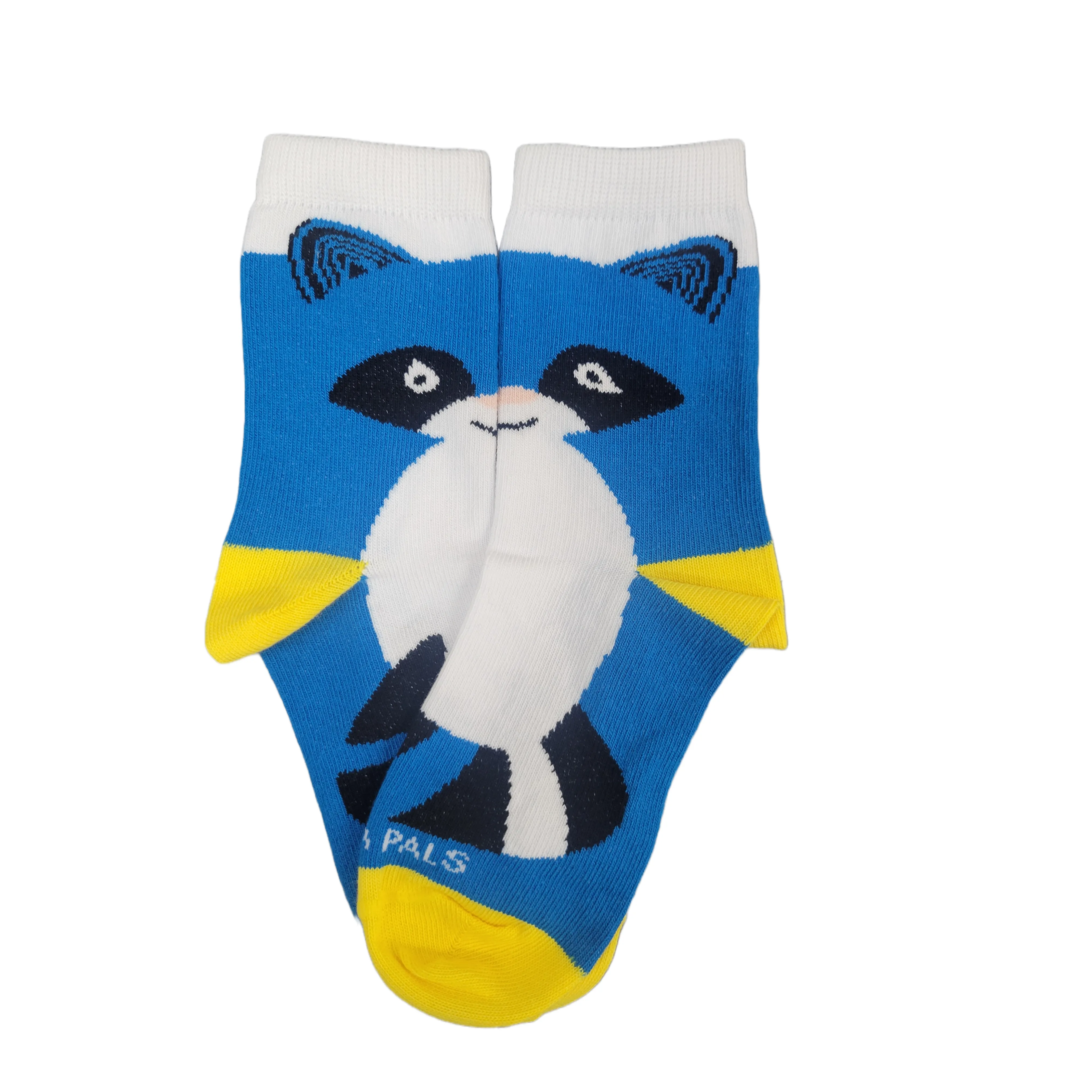 Blue Raccoon Socks from the Sock Panda (Ages 3-5)