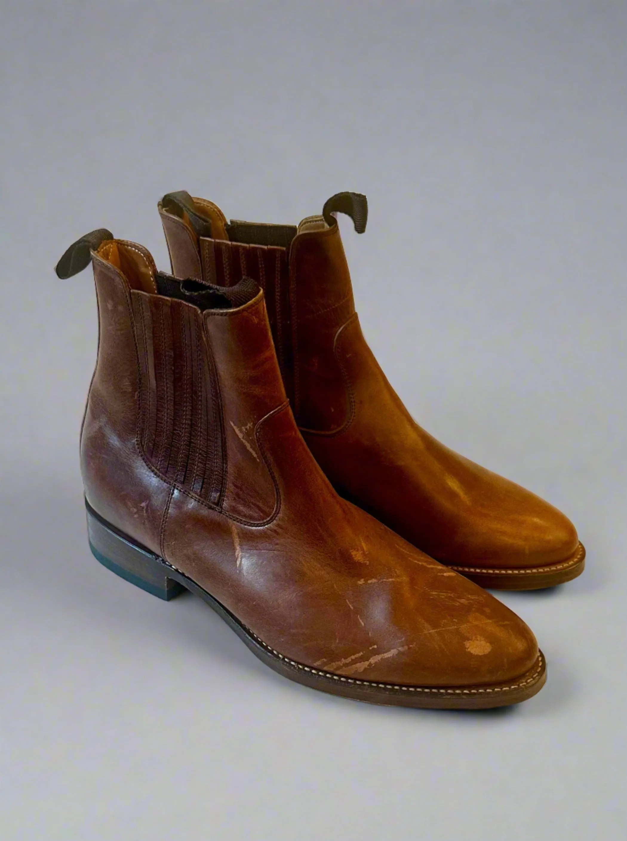 Bright Shoemakers, Western Chelsea, Chestnut (SAMPLE)