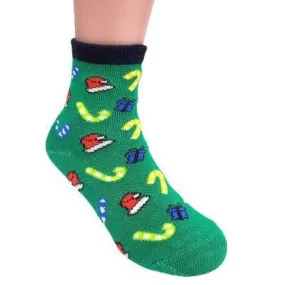 Christmas Holiday Pattern Socks (Ages 1-2 & 3-5)