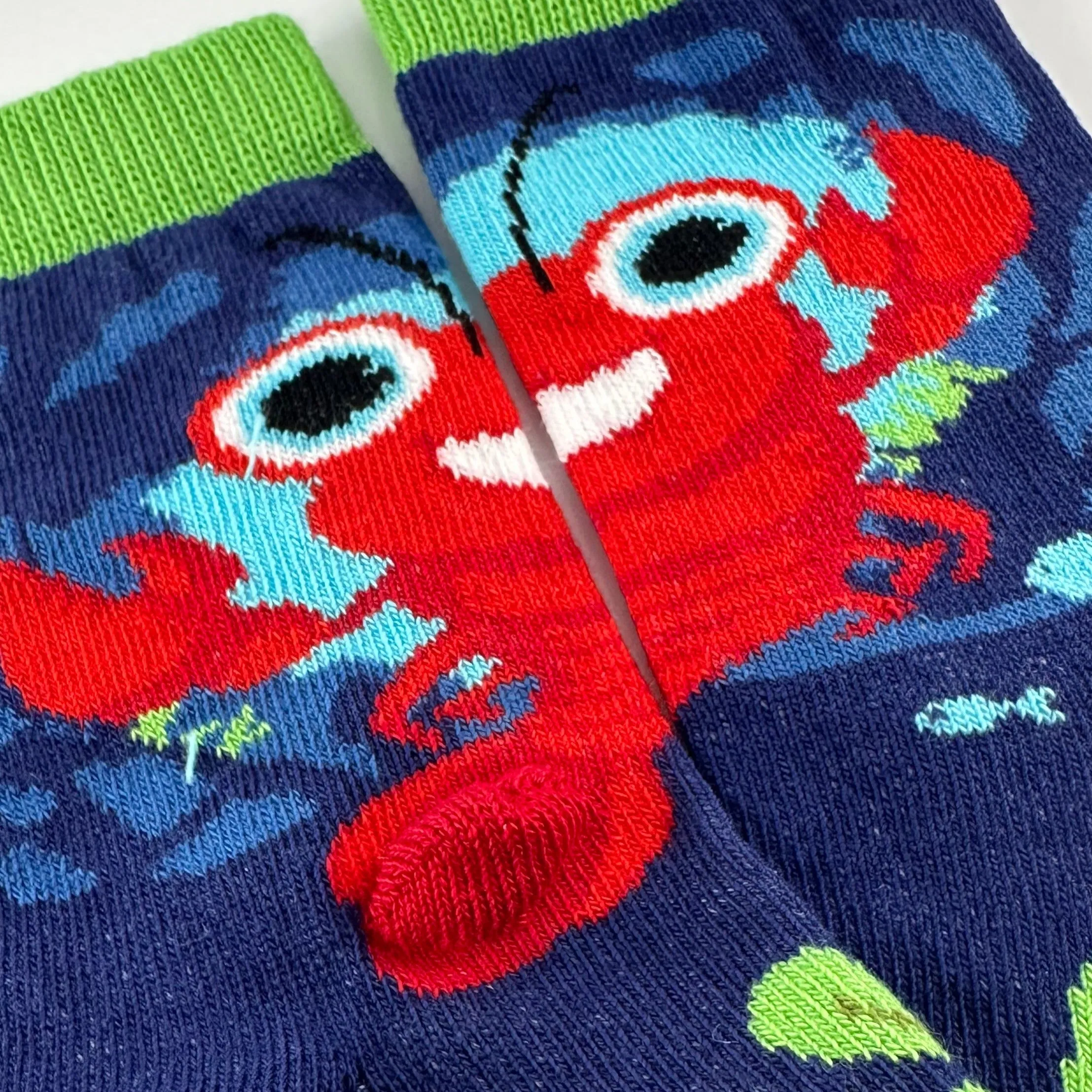 Claws the Lobster Socks from the Sock Panda (Ages 3-7)