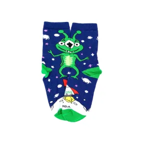 Cotan the Alien Socks (Ages 0-7) from the Sock Panda