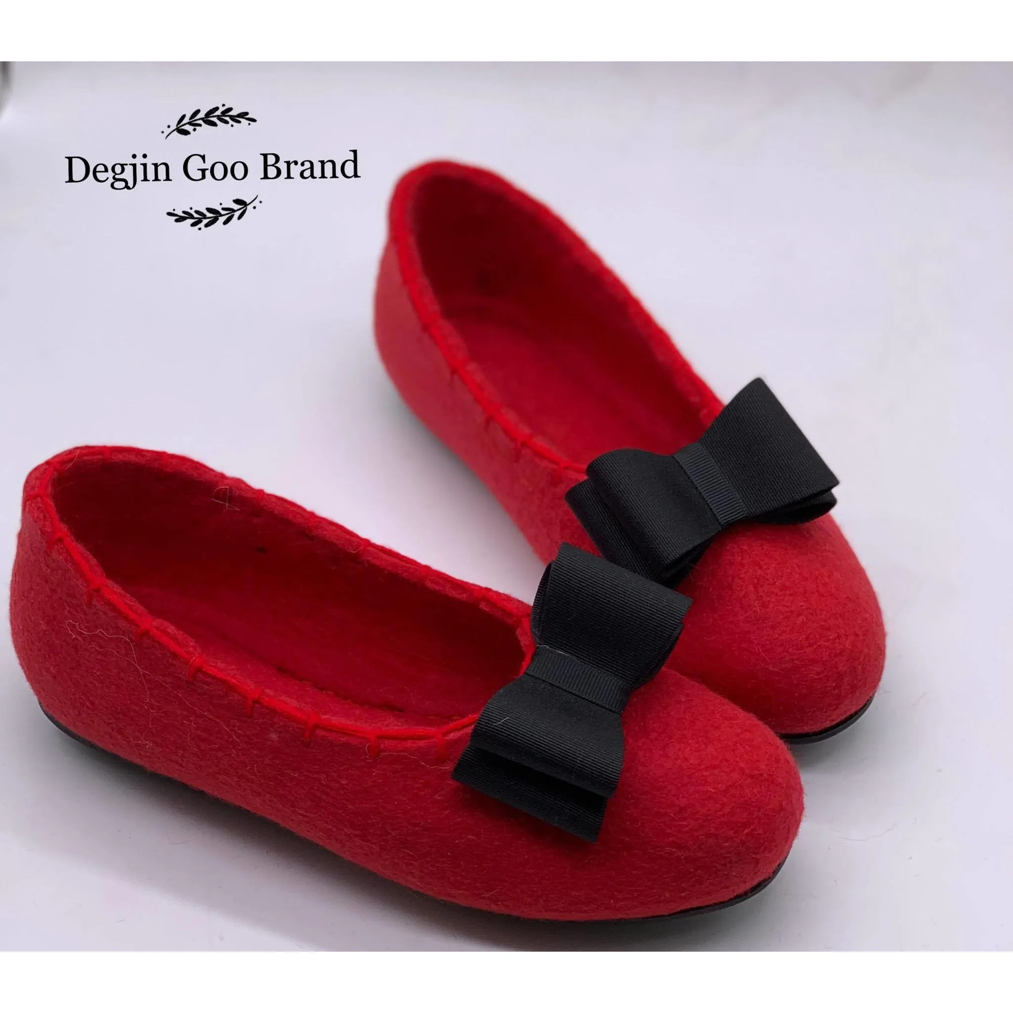 Degjin Goo Brand 100% Wool Felt Shoes for Women