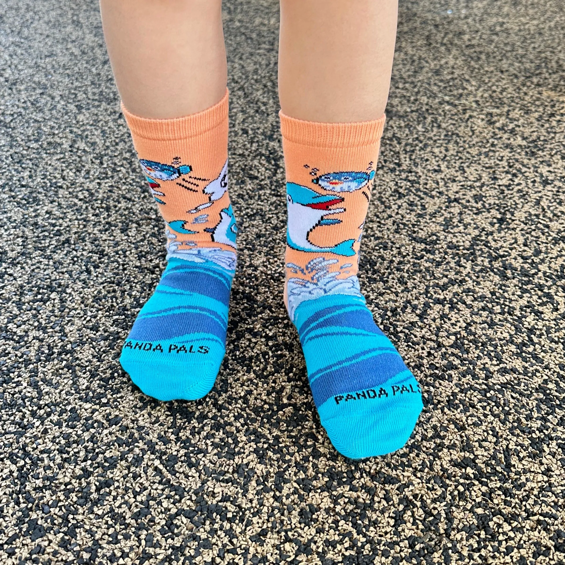 Dolphins and Soccer Socks from the Sock Panda (Ages 3-7)