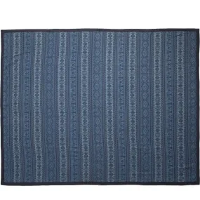 FARRELL INDIGO COTTON CAMP BLANKET