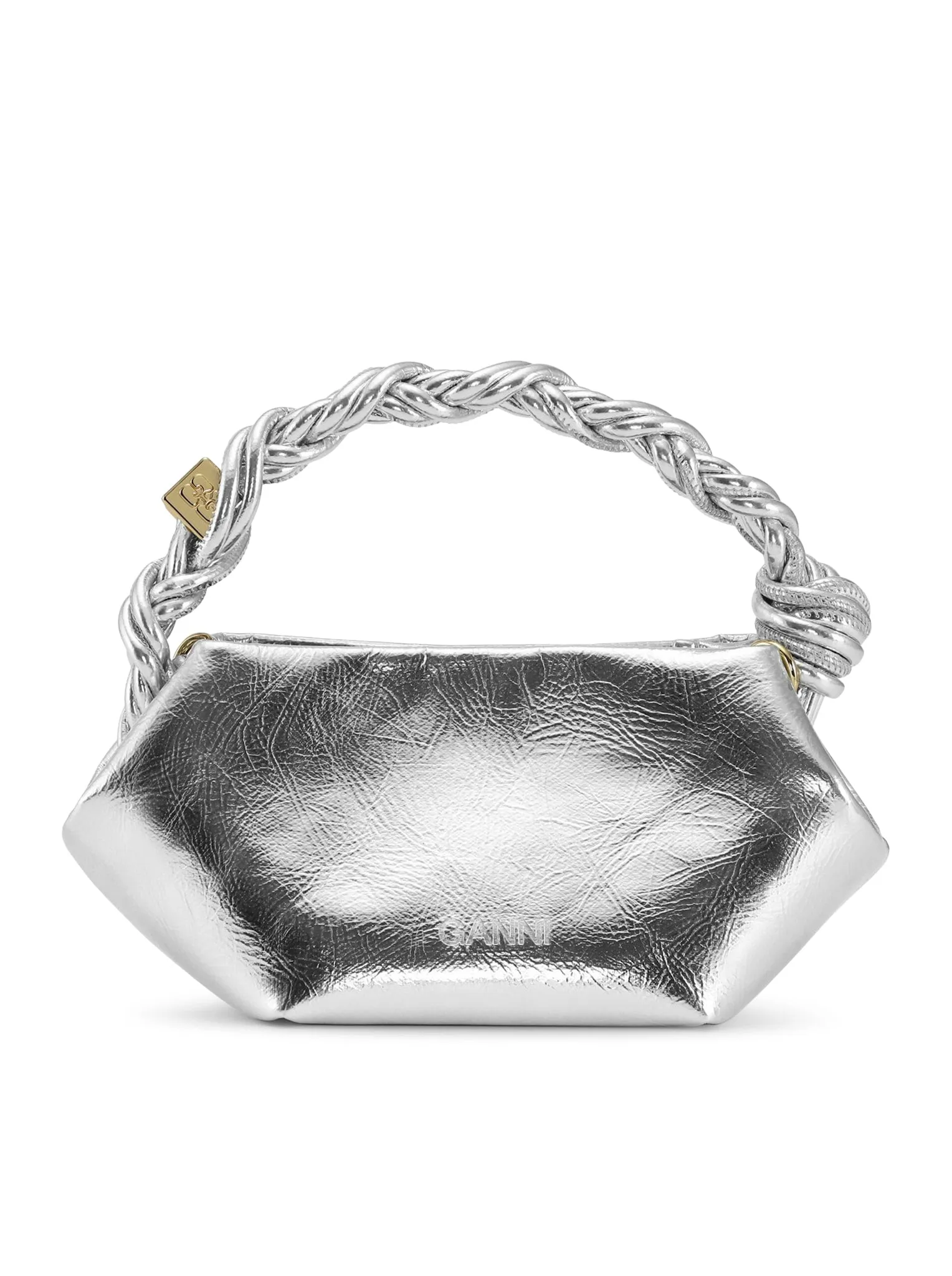 GANNI BOU BAG MINI  METALLIC