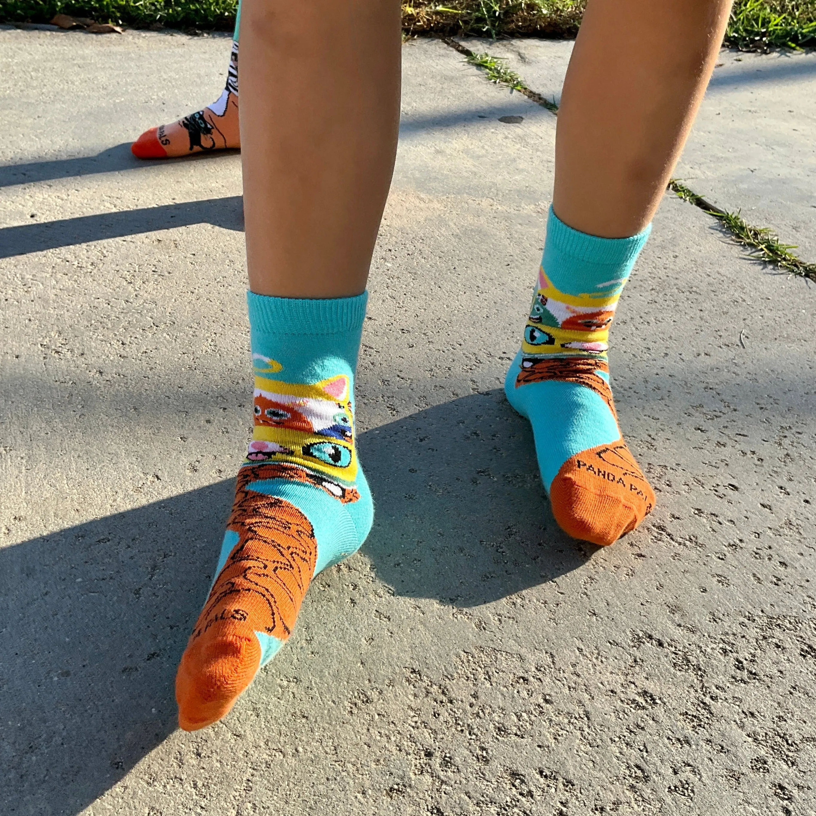 Monster Bus Socks from the Sock Panda (Ages 3-7)