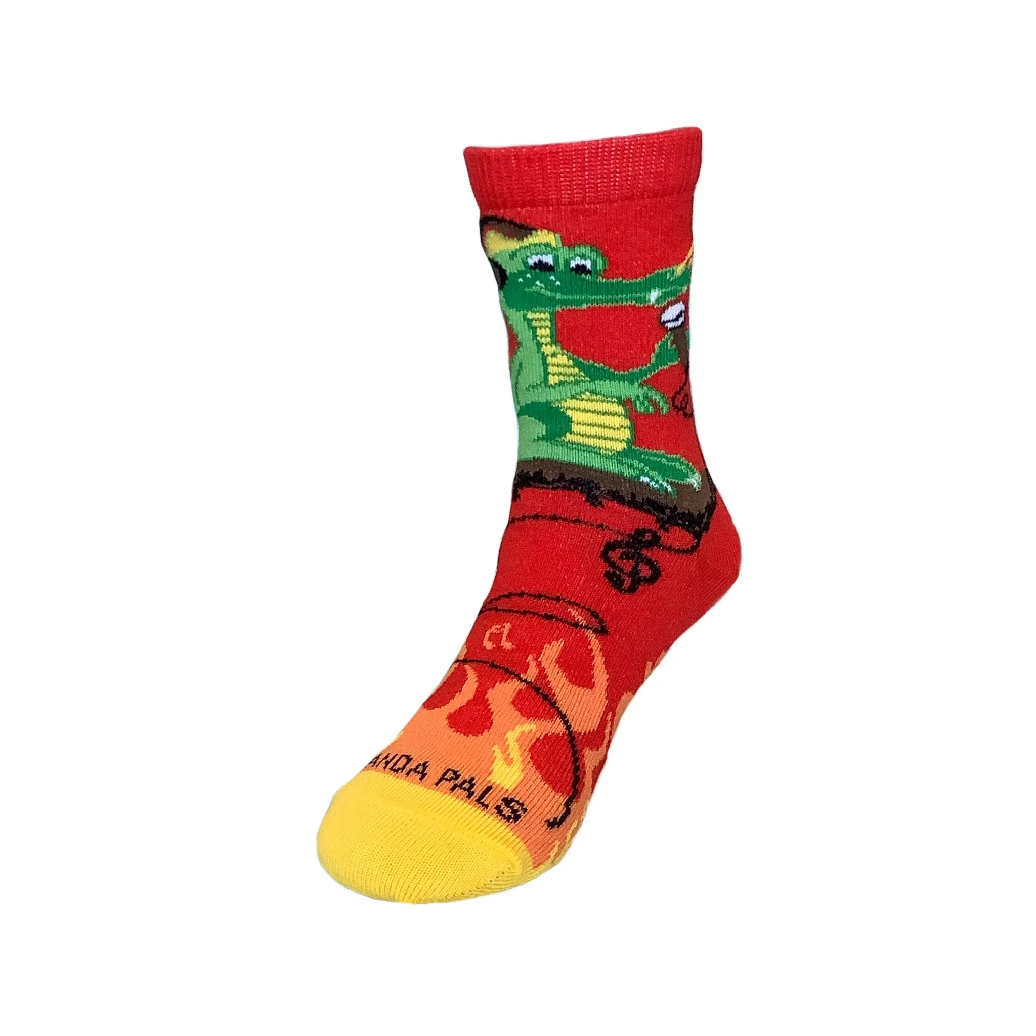 Music Dragon on Fire Socks (Ages 3-7) from the Sock Panda