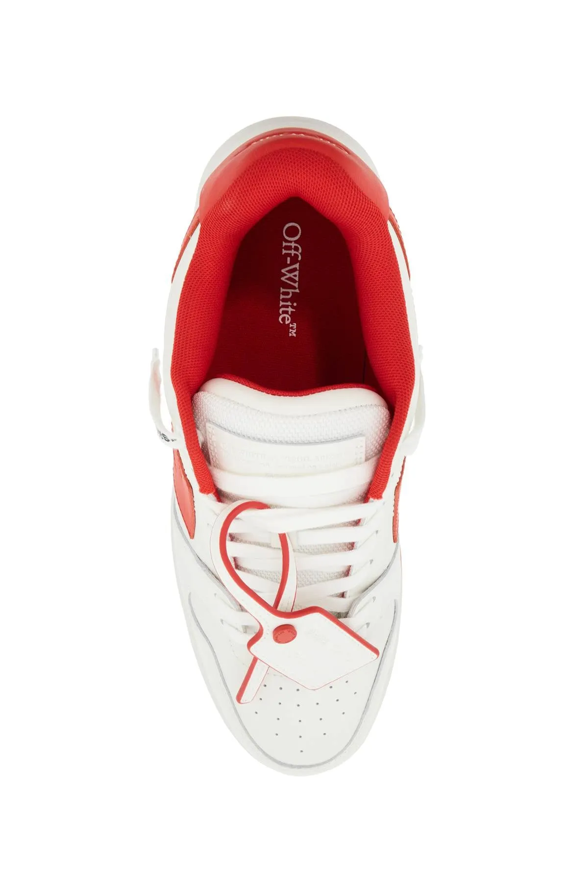 OUT OF OFFICE WHITE/RED SNEAKER