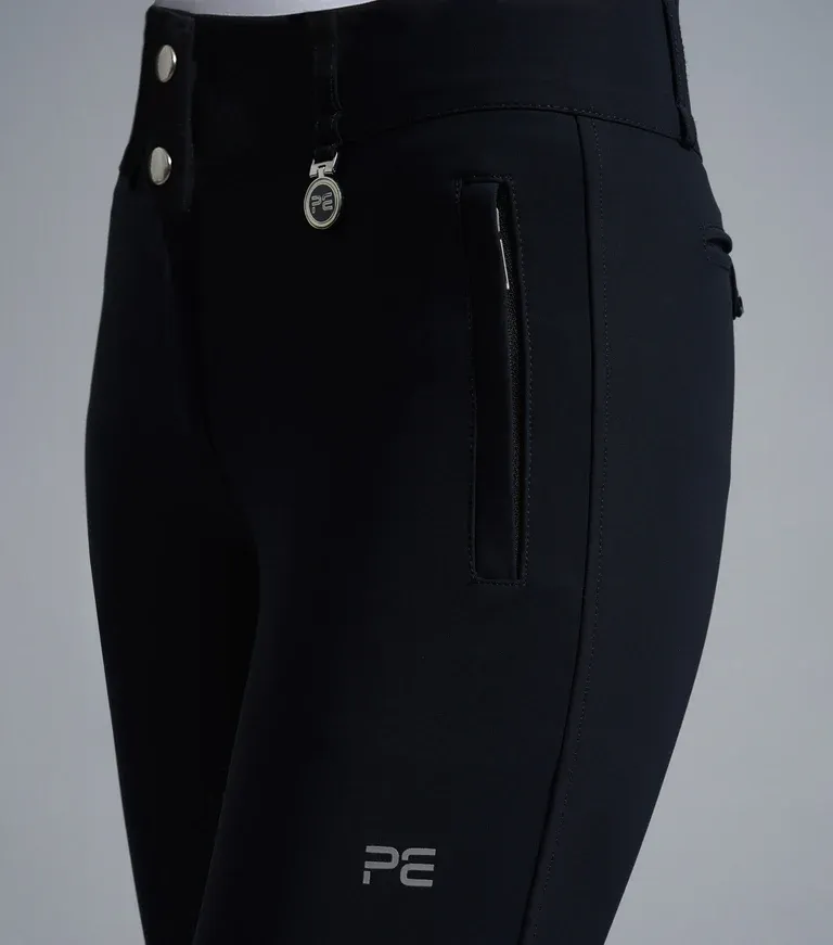 PEI Carapello Ladies Full Seat Gel Breeches (Black)