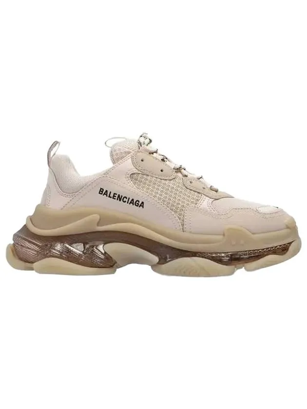 TRIPLE S low-top sneakers beige