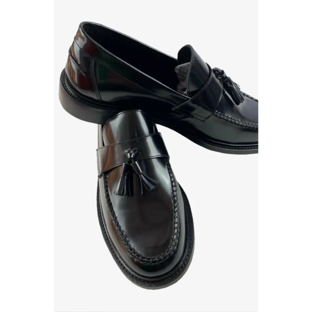 Trojan x Delicious Junction - Black - Tassel Loafer