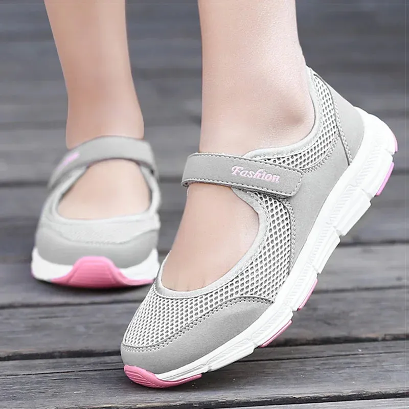 Women White Sneakers Shoes Breathable Vulcanized Shoes White Zapatillas Mujer Super Light Women Casual Shoes Sneakers Women 2021 Women Flat