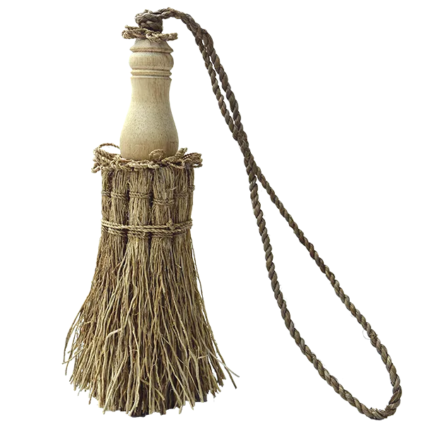 Wood Top Vetiver Tassel